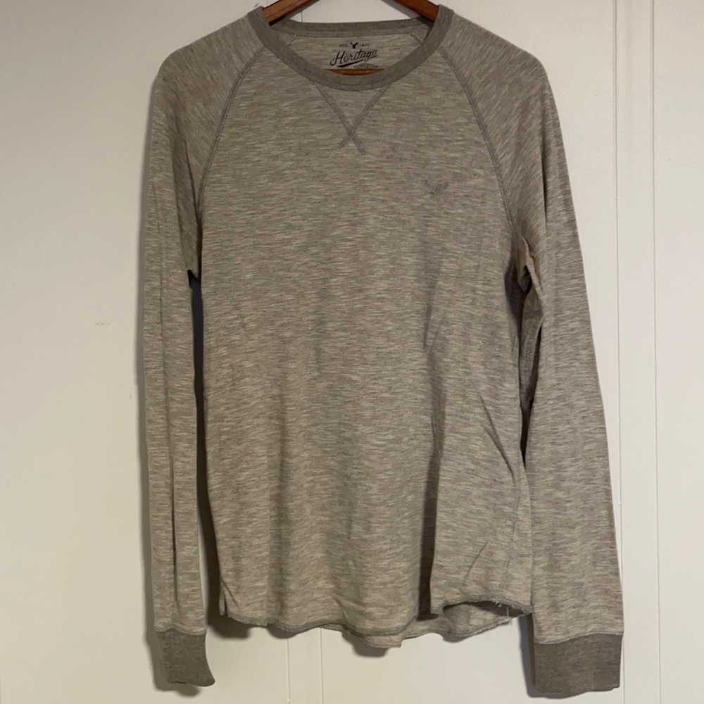 Men’s Gray Vintage Thermal